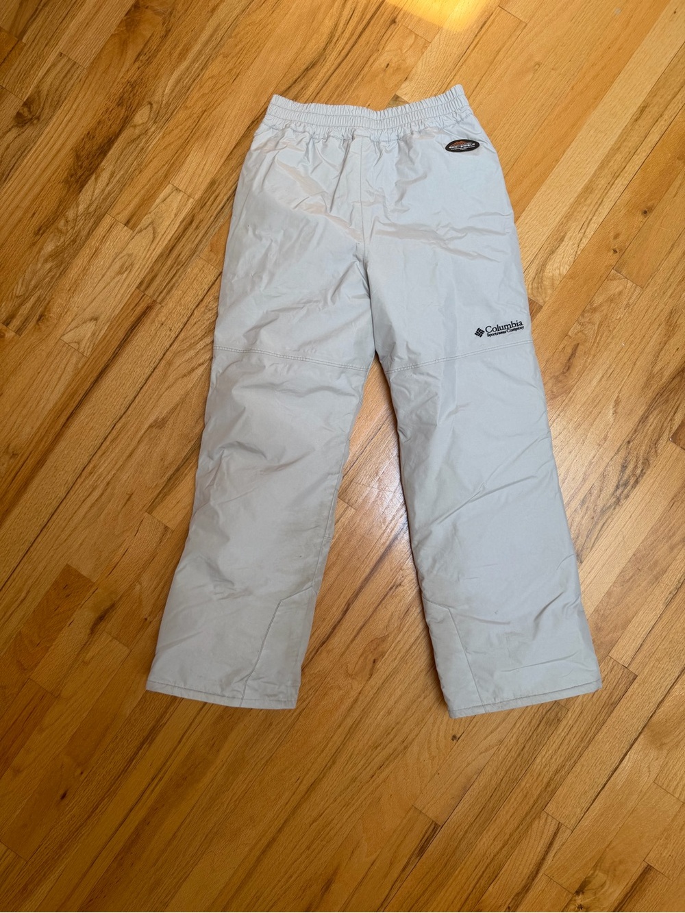 Columbia Kids Light cream Insulated Snow Pants, euro 152/usa 14-16